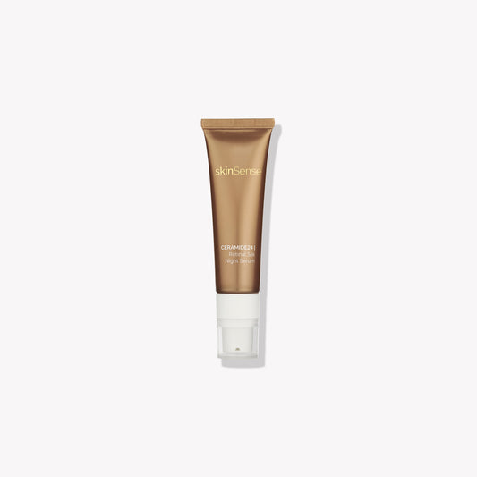 Skinsense Ceramide24 Retinal Silk Night Serum a deeply regenerative night serum which tackles common concerns of maturing skin