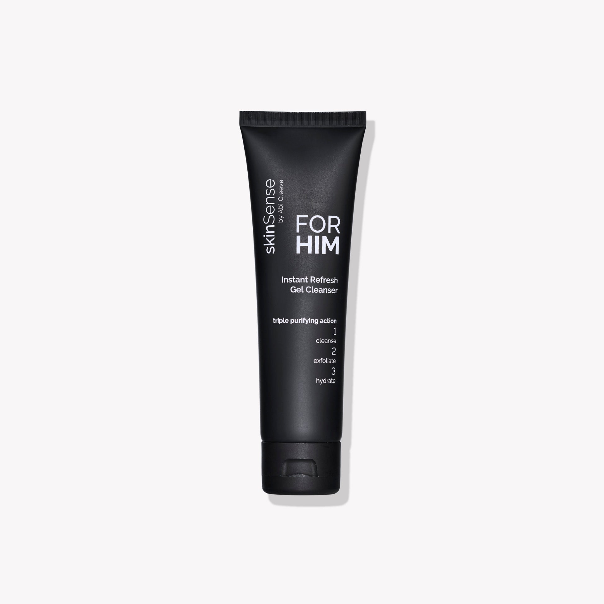 Skinsense For Him Instant Refresh Gel Cleanser 100ml a gentle, creamy facial cleanser to remove, dirt, pollutants, and impurities