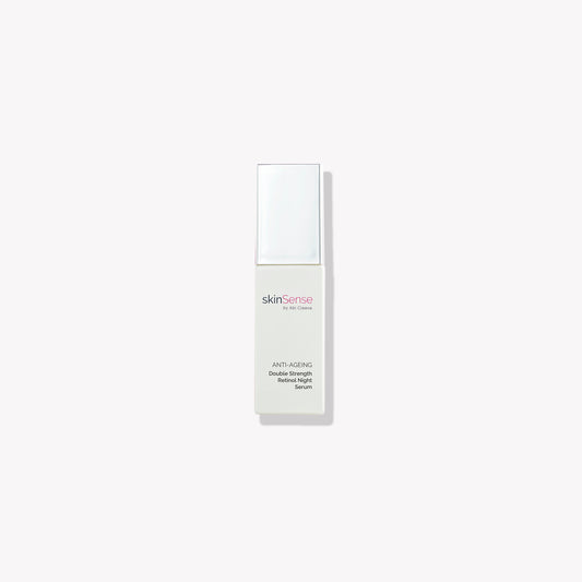 Skinsense 0.6% Double Strength Retinol Serum 30ml helps to resurface and rejuvenate the skin’s appearance