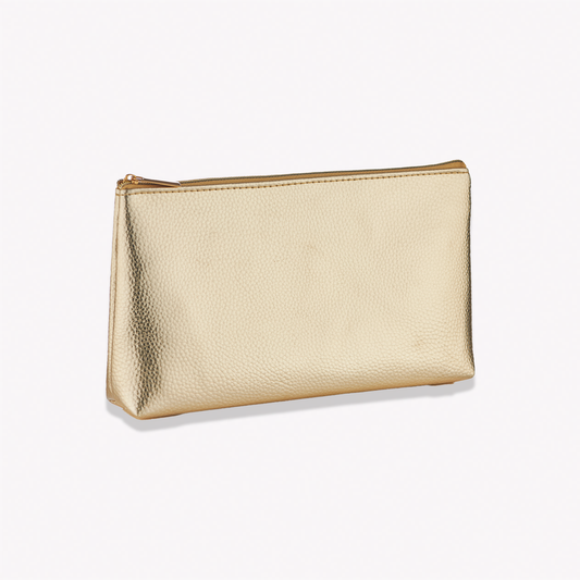 Gold Cosmetic Bag